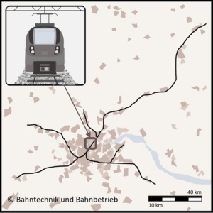 S-Bahnnetz, Karten, Bahntechnik, Bahnbetrieb